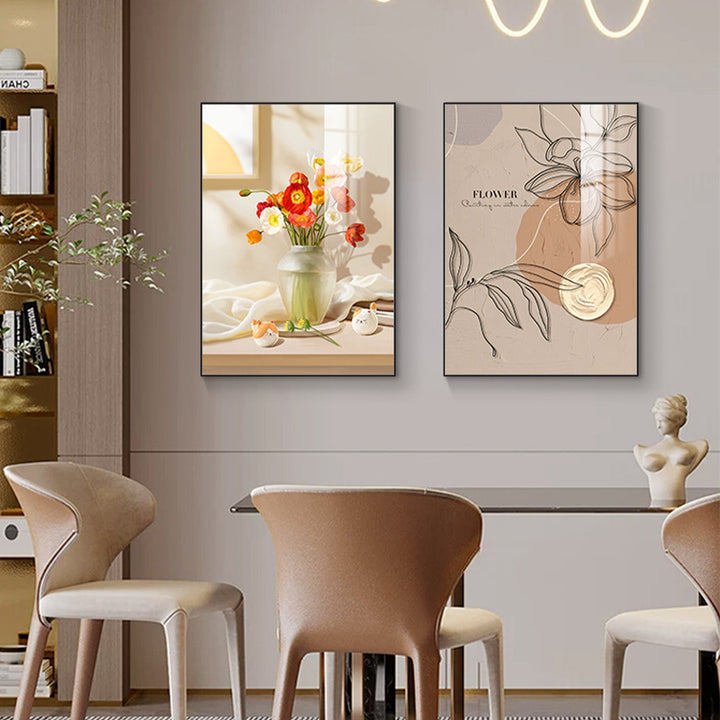 Floral Still Life Framed Artwork