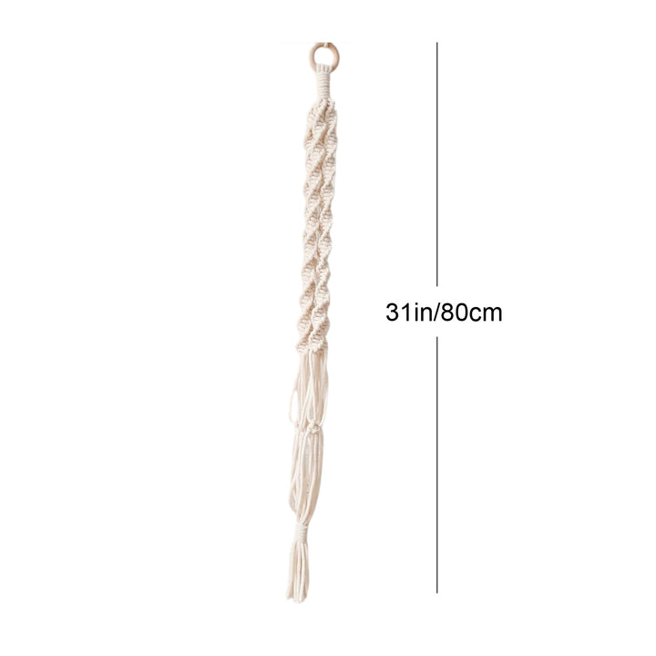 Macrame Wall Hanging Decor with Braided Design