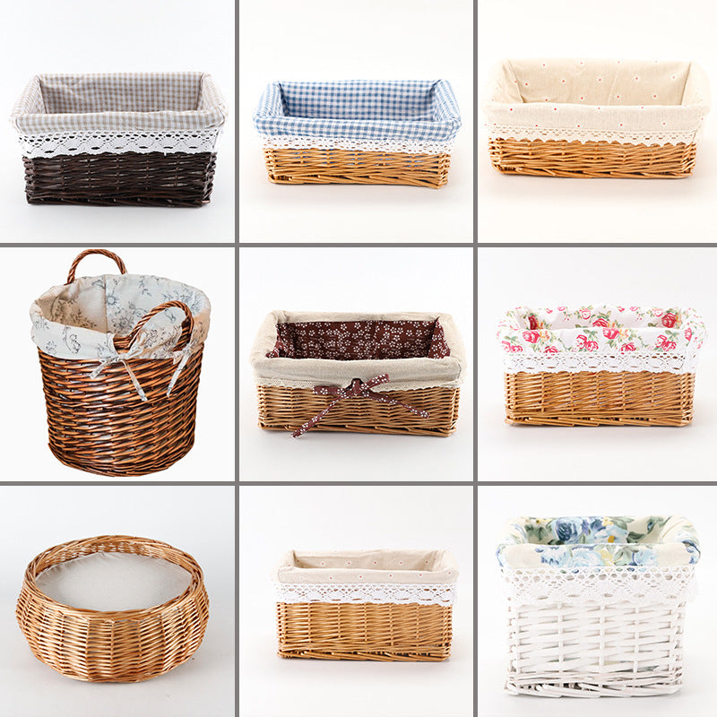 Practical storage basket with padding
