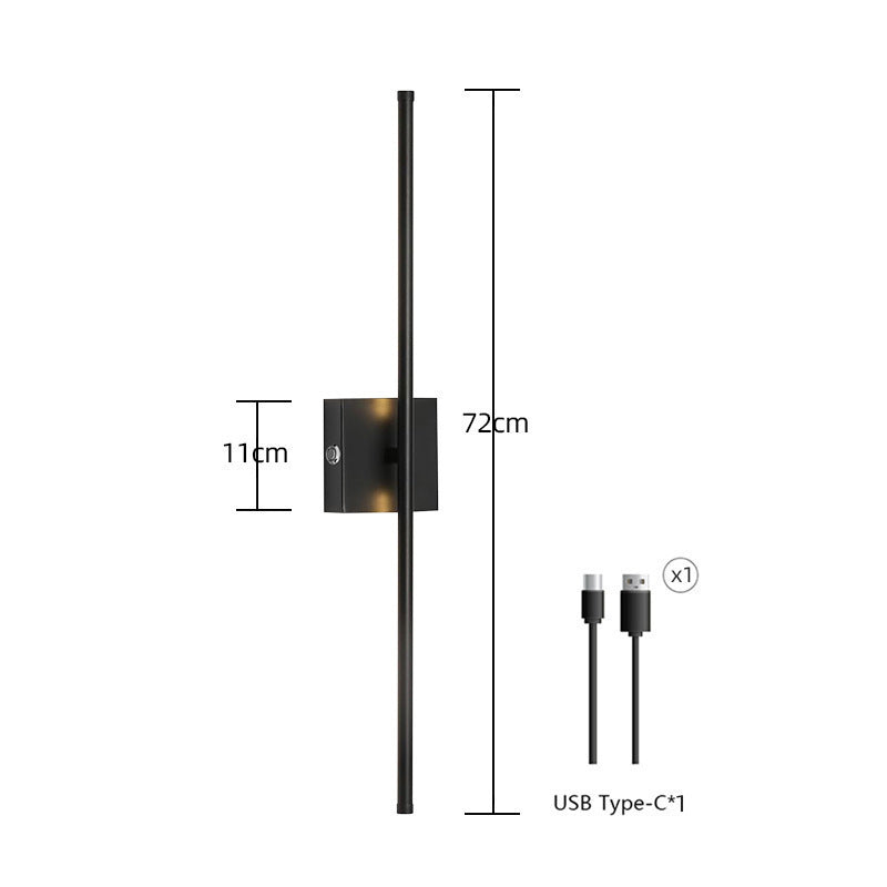 Modern swivel LED wall light