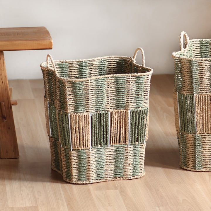 Handcrafted storage basket