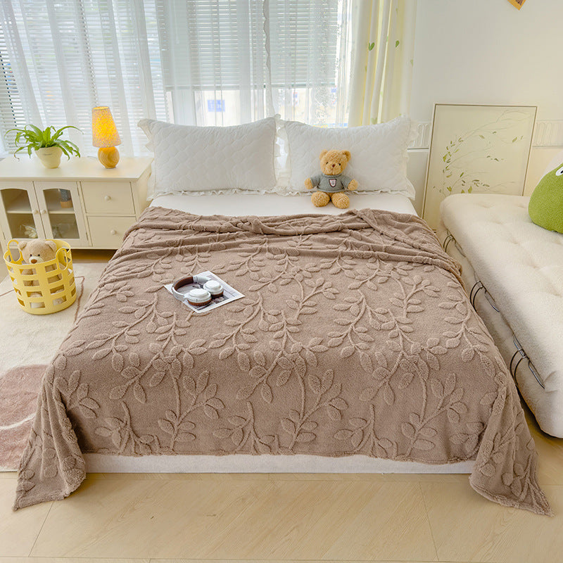 Decorative Floral Throw Blanket