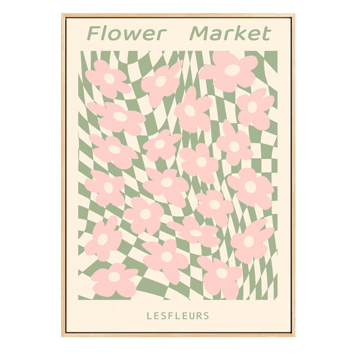 Floral Pattern Wall Art Print