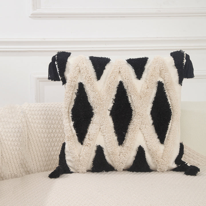 Decorative Textured Throw Cushion