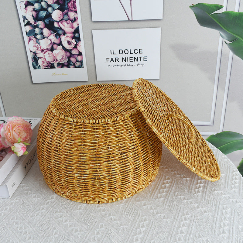 Home Storage Wicker Basket
