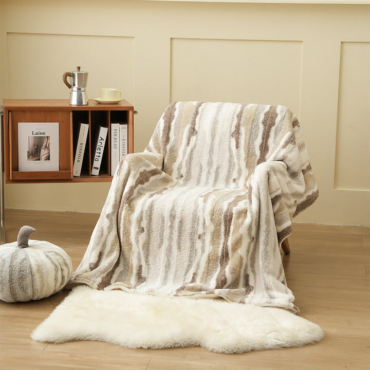 Bath mat and bathroom rug made of soft microfiber with non-slip underside