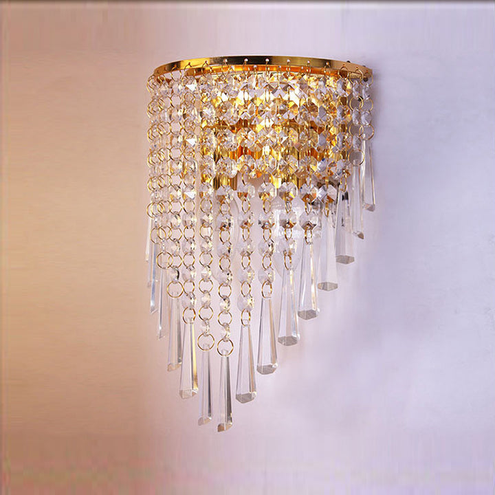 Glamorous Crystal Wall Light