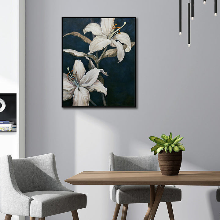 Elegant Floral Canvas Artwork