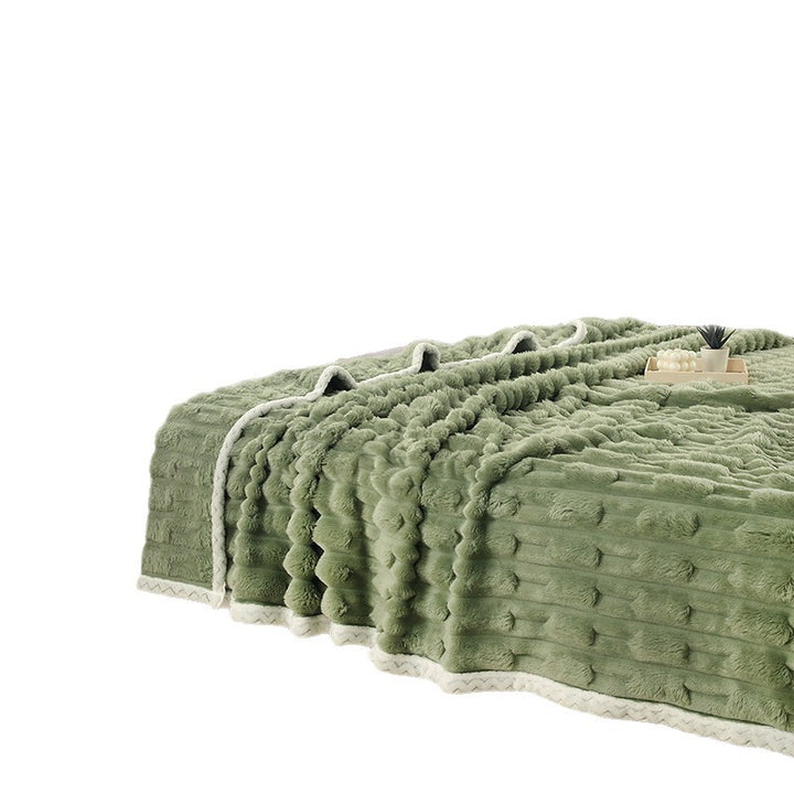 Luxurious Textured Throw Blanket