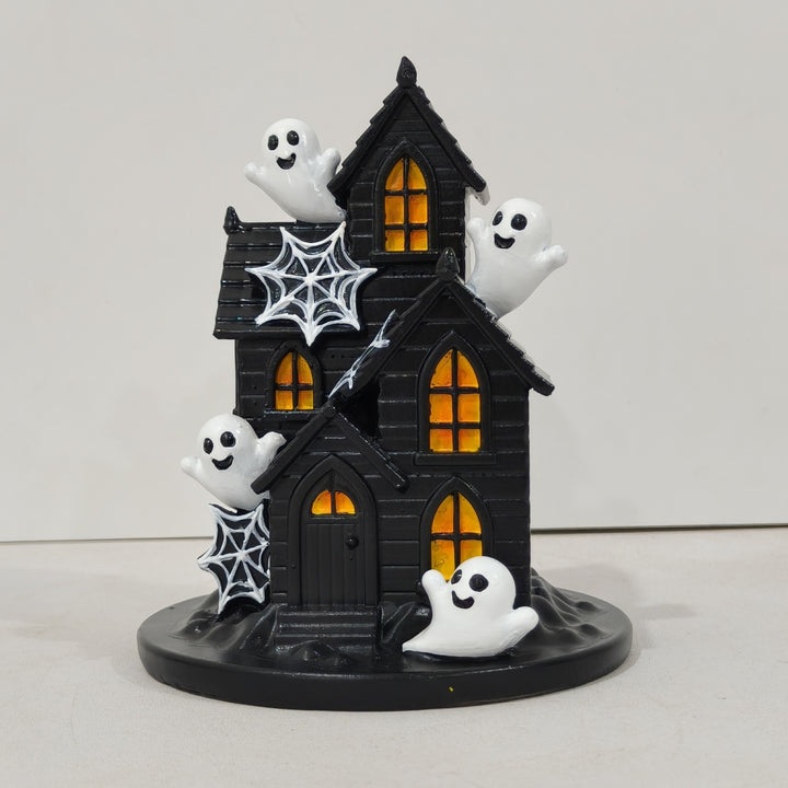 Halloween Deco House with spooky ghosts