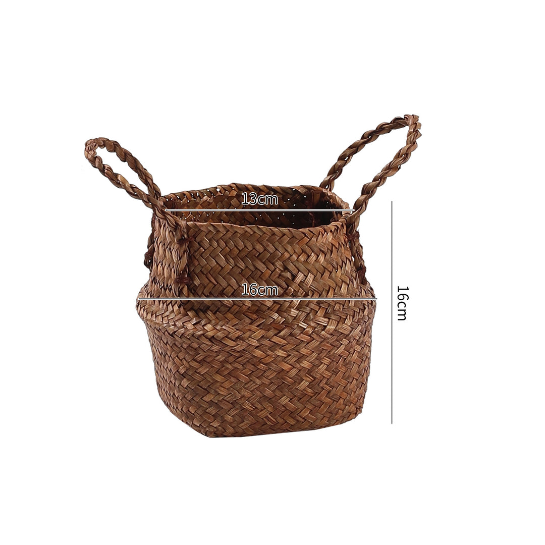 Handcrafted Woven Storage Bucket
