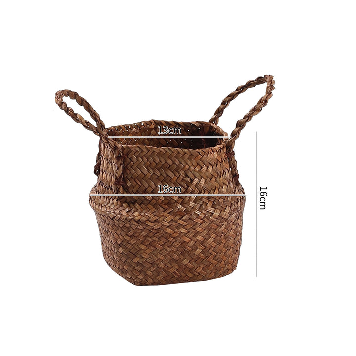Handcrafted Woven Storage Bucket
