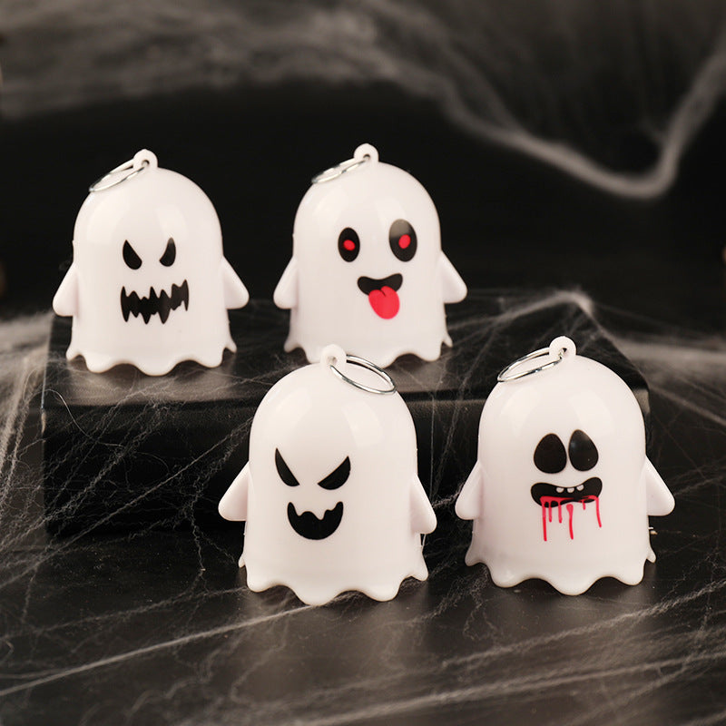 Halloween Ghost LED Keychain Night Light