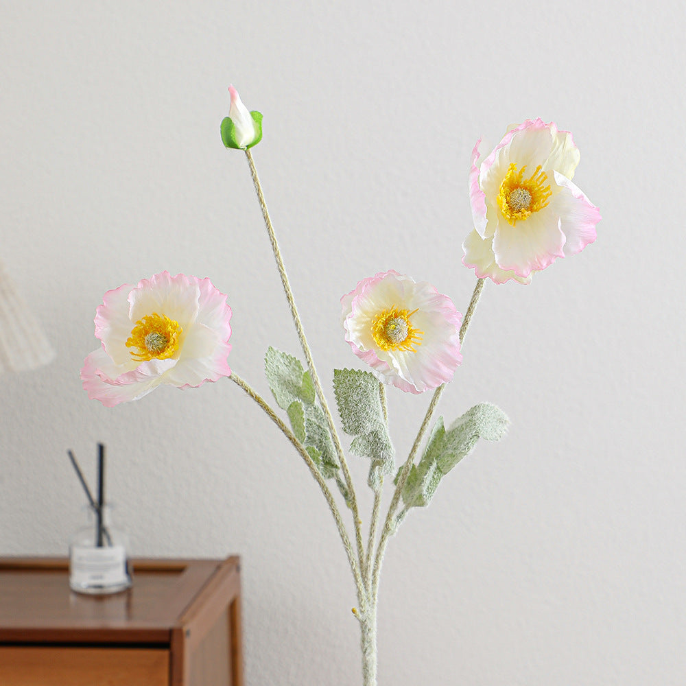Decorative Art Poppy Bouquet