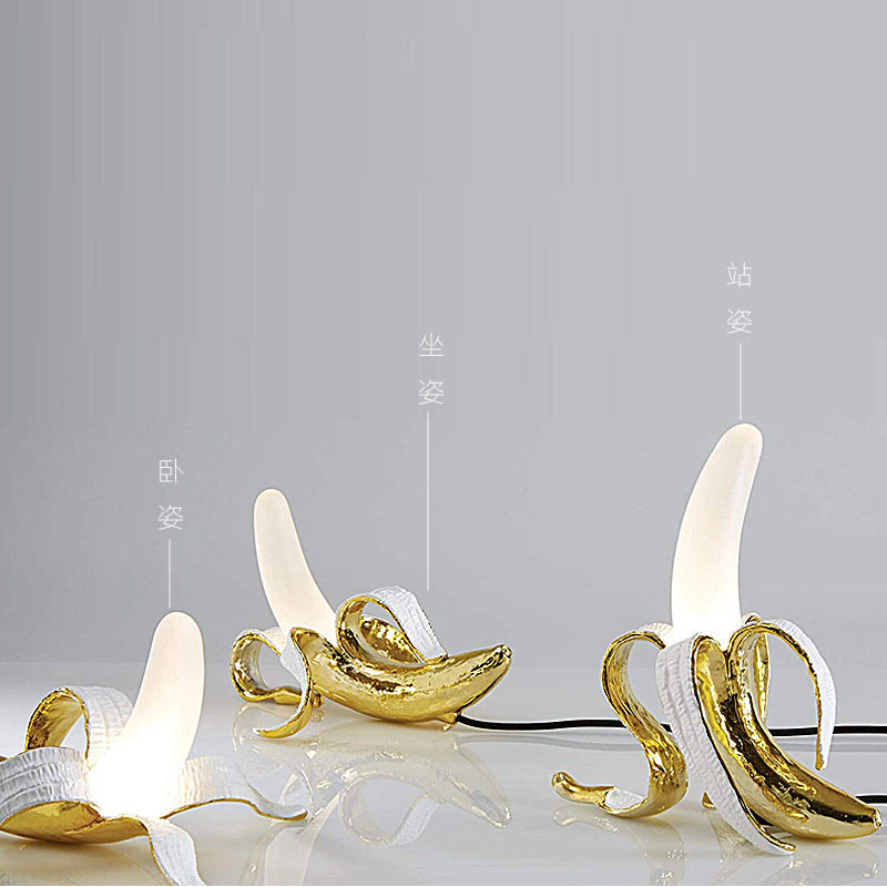 Novelty Peeled Banana LED Table Lamp