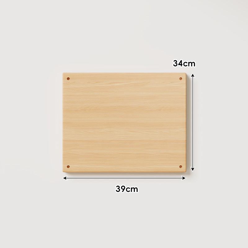 Solid Beech Wood Threaded Round Furniture Legs Set for Sofa Table Cabinet