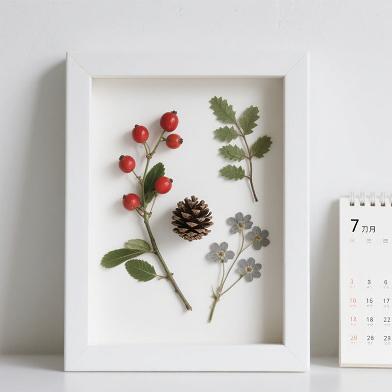 Framed Botanical Art Display