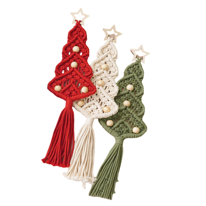 Macrame Christmas Tree Ornament Kit