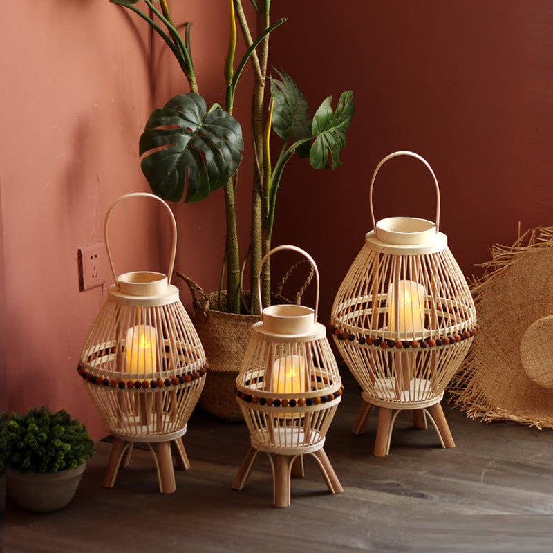 Handcrafted lantern in Scandinavian design