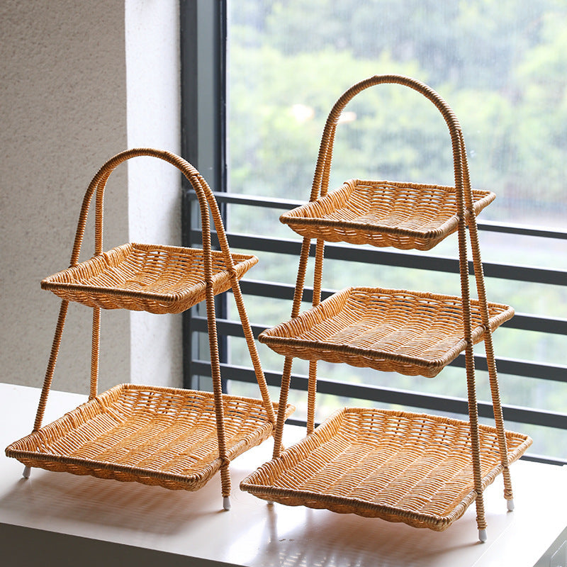Handcrafted Woven Serving Basket