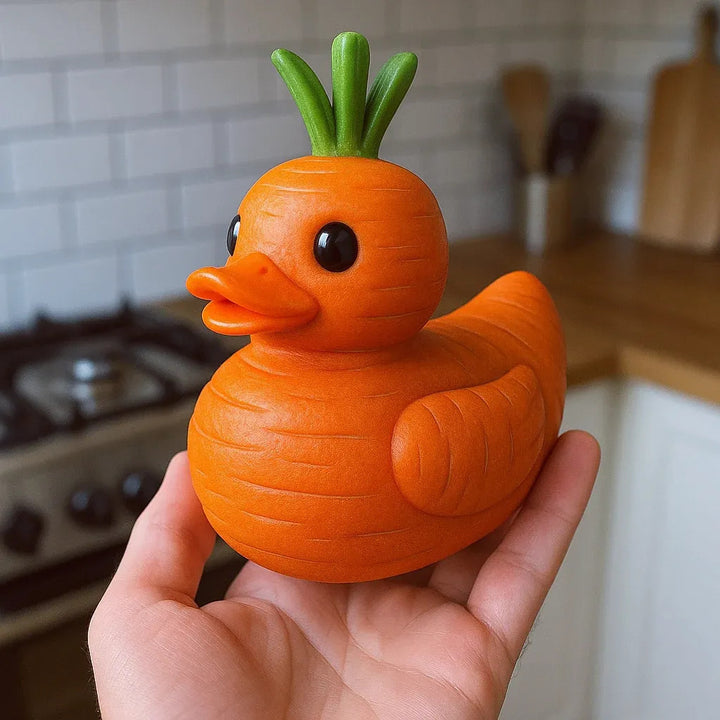 Funny Decor Rubber Duck with Sprinkles