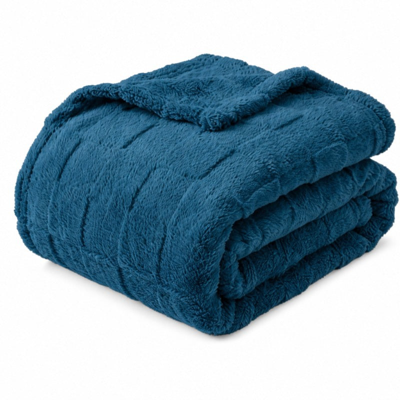 Ultra-Plush Cozy Ribbed Blanket