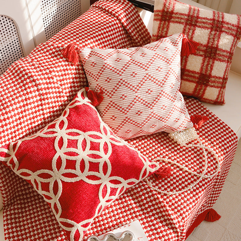 Decorative Textured Artisan Pillow