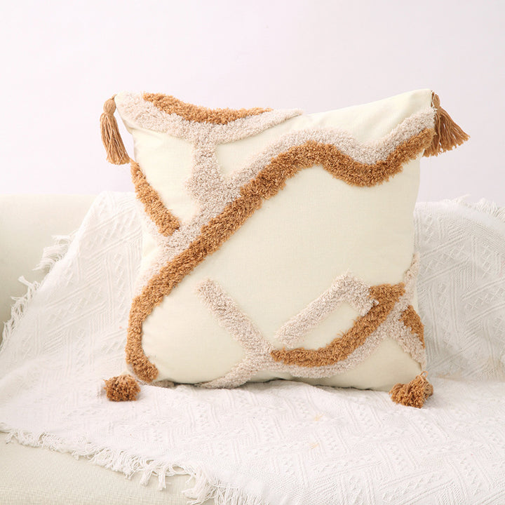 Bohemian Patterned Throw Pillow