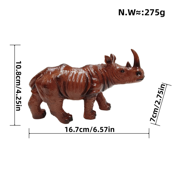 Decorative bull figure made of high-quality synthetic resin