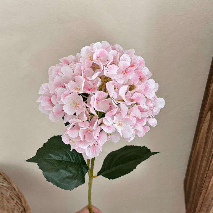 Lifelike Hydrangea Flower Stem