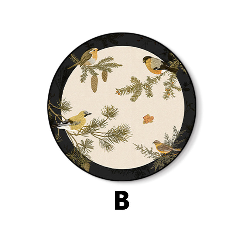 Decorative Bird-Themed Wall Plate