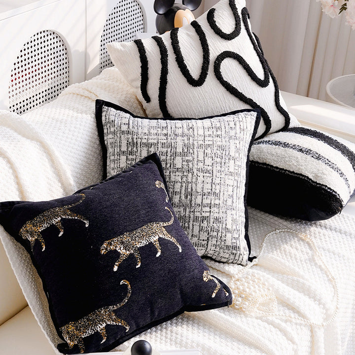 Artistic Abstract Throw Pillow