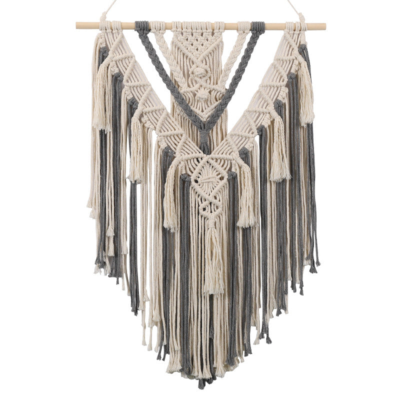 Macrame Wall Hanging with Fringes