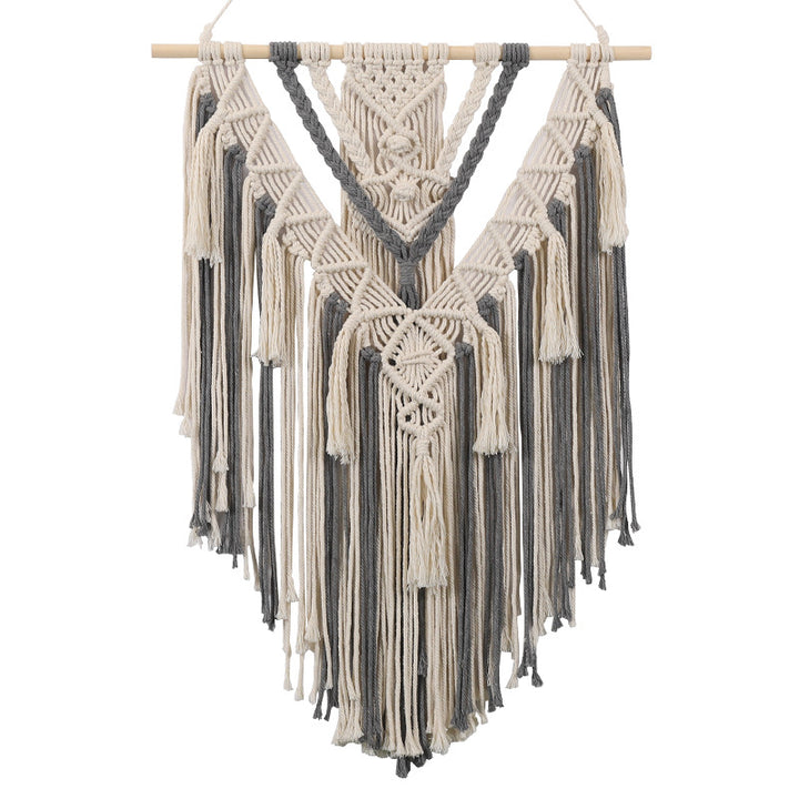 Macrame Wall Hanging with Fringes