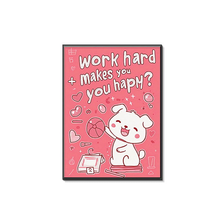 Dog-Themed Framed Wall Art