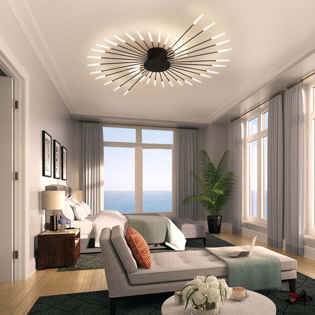 Star Explosion Ceiling Light
