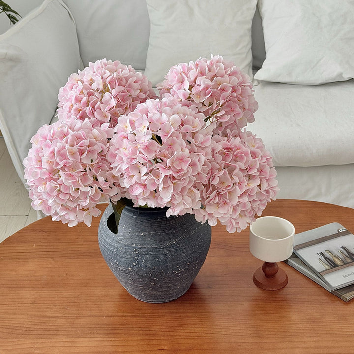 Lifelike Hydrangea Flower Stem