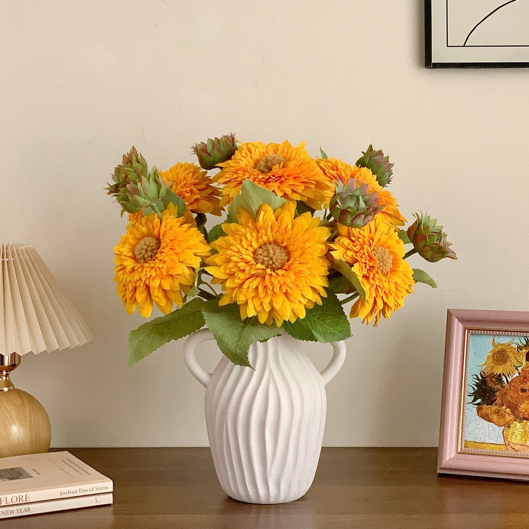 Realistic Artificial Flower Bouquet