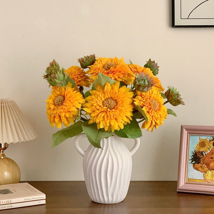 Realistic Artificial Flower Bouquet