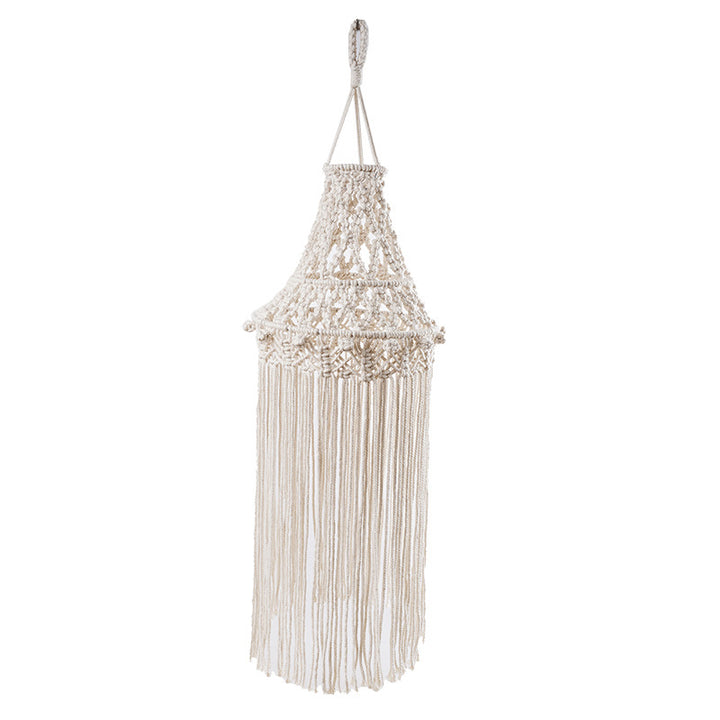 Macrame Hanging Light Fixture