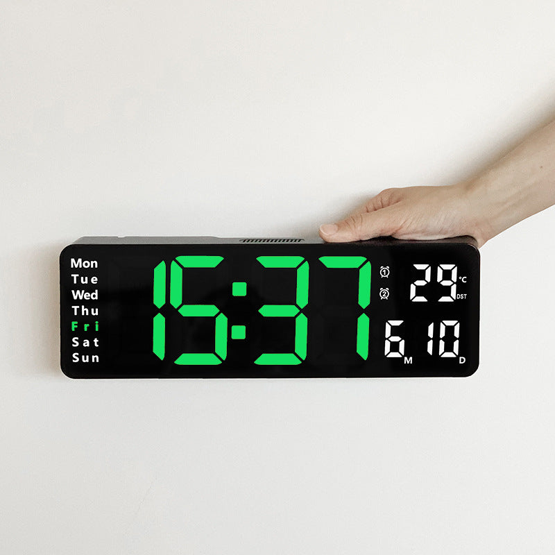 Digital weekend alarm clock
