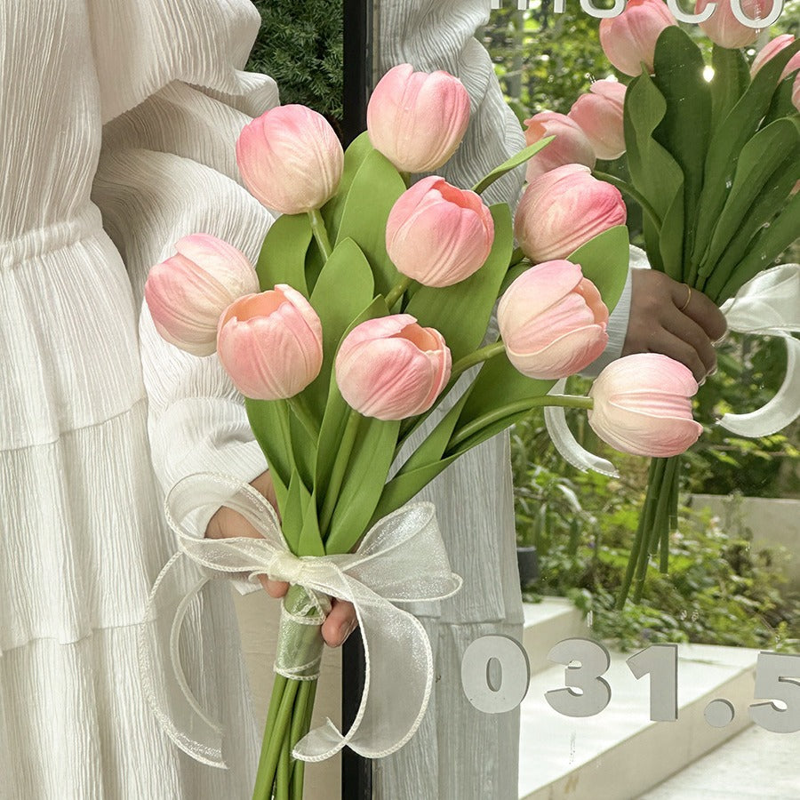 Decorative Artificial Tulip Bouquet