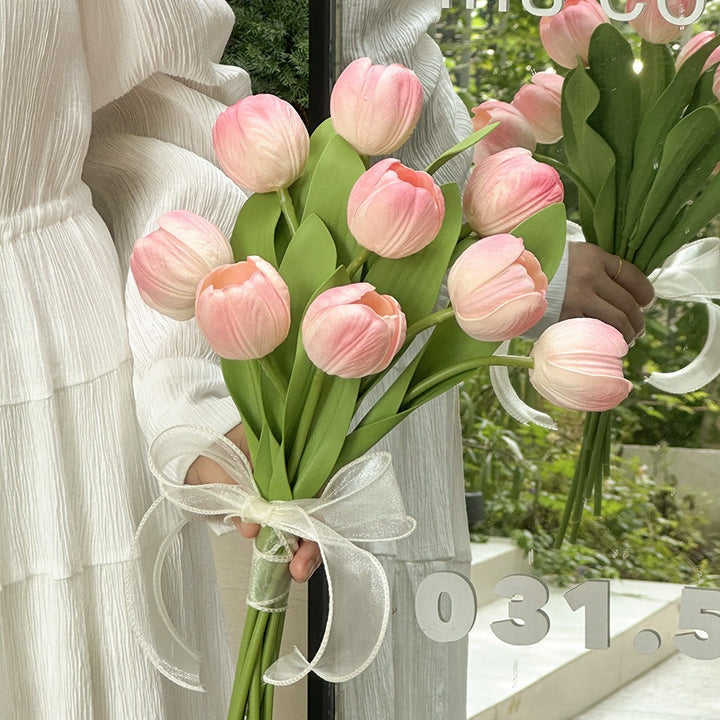 Decorative Artificial Tulip Bouquet