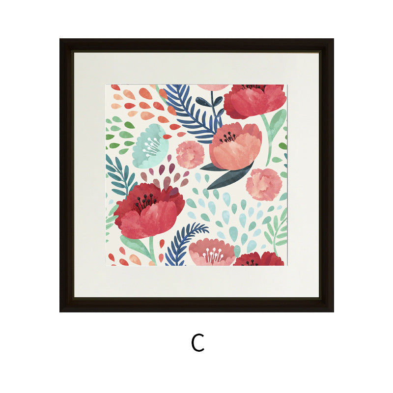 Framed Botanical Leaf Art Print