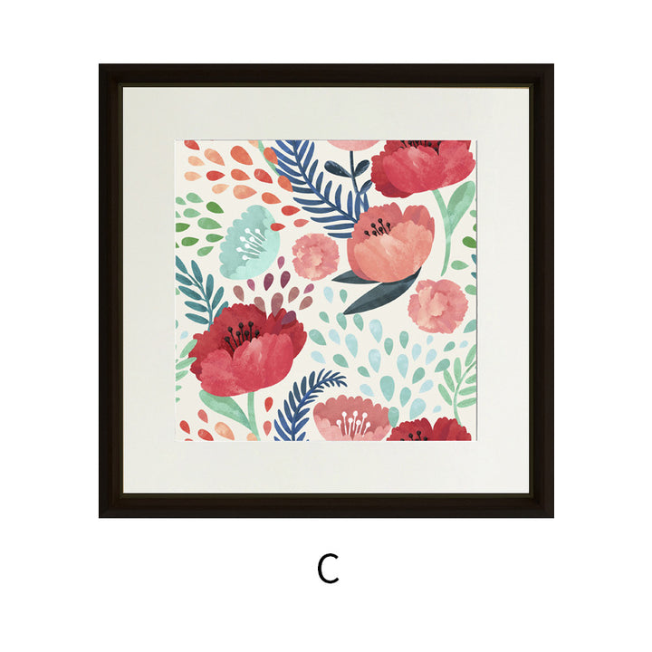 Framed Botanical Leaf Art Print