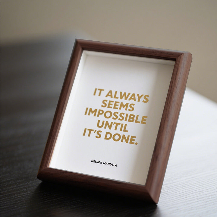 Inspirational Quote Frame