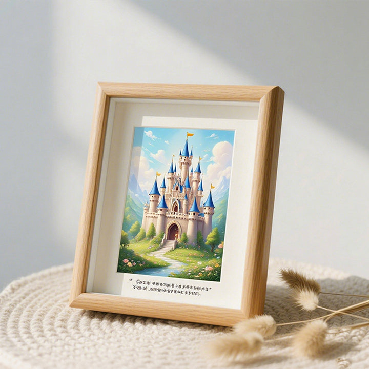 Framed Fantasy Castle Artwork
