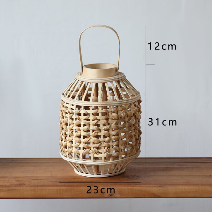 Handcrafted Rattan Lantern