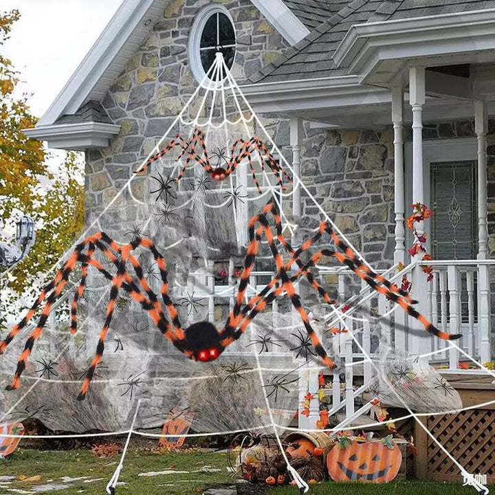 Halloween Spider Web Decoration