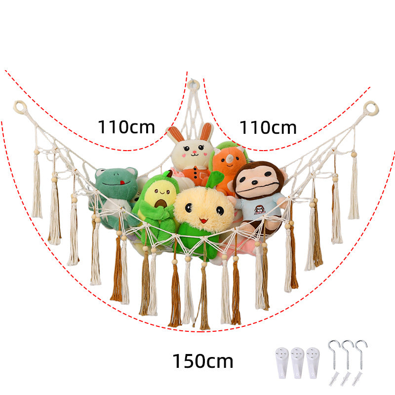 Cozy toy hammock